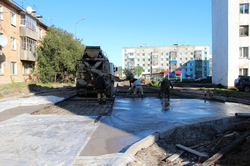 ремонт бетонного покрытия улицы Гиля ремонт бетонного покрытия улицы Гиля